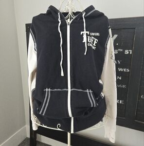 COWGIRL TUFF Never Give Up Full Zip Hoodie